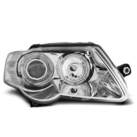 Phares Angel Eyes Chrome pour VW à 333 19 Chez CAROU TUNING CONCEPT