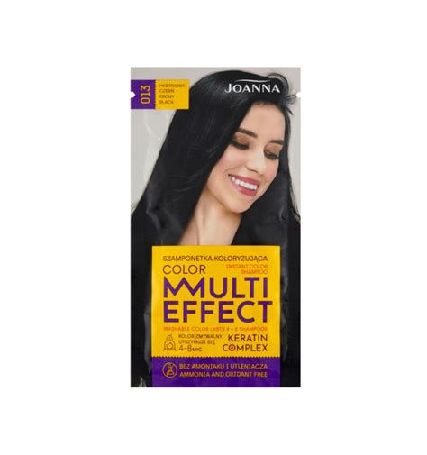 Joanna Multi Effect Color Keratin Complex Hebanowa Czer