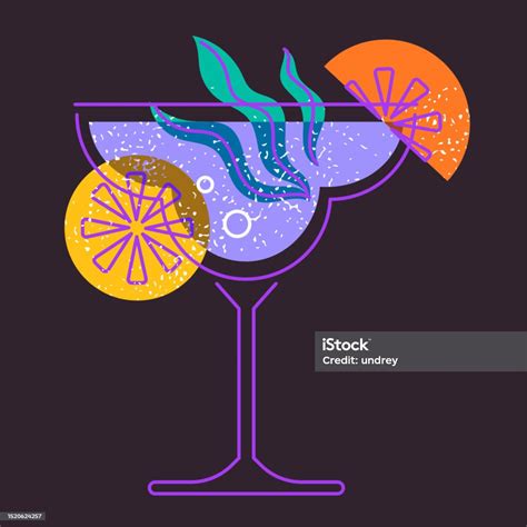 Ilustrasi Vektor Minuman Gelas Koktail Ilustrasi Stok Unduh Gambar Sekarang Gelas Martini