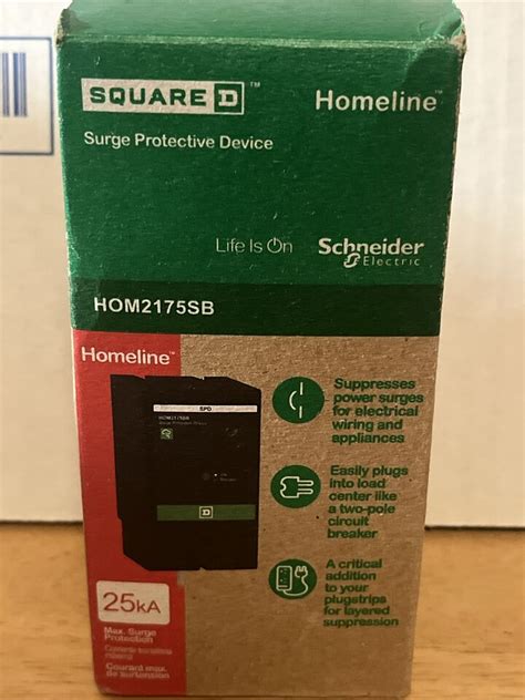 NEW Square D SurgeBreaker 22 5 KA Indoor Surge Protective Device