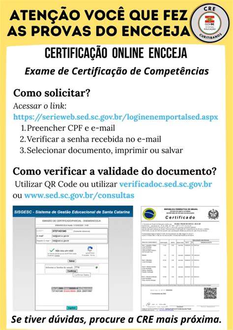 Secretaria De Estado De Educação Da Bahia Certificado Encceja - Certificado do Encceja 2025 já pode ser solicitado por participantes ...