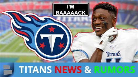 A J Brown Return Titans News Rumors Derrick Henry Titans Injury