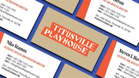 Titusville Playhouse Branding & Website Design - Trillion Creative