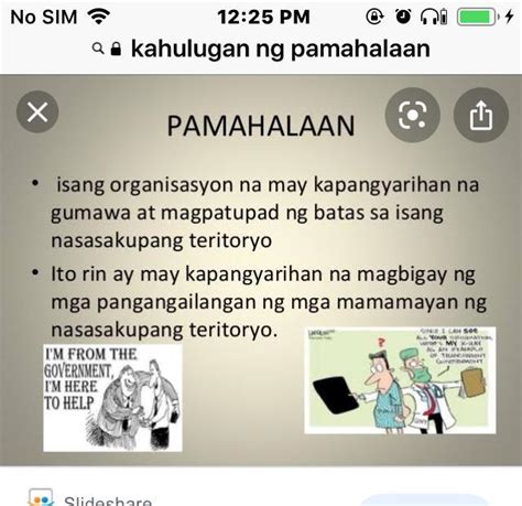 Buuin Ang Kahulugan Ng Pamahalaan Isulat Sa Patlang Ang Iyong Sagot