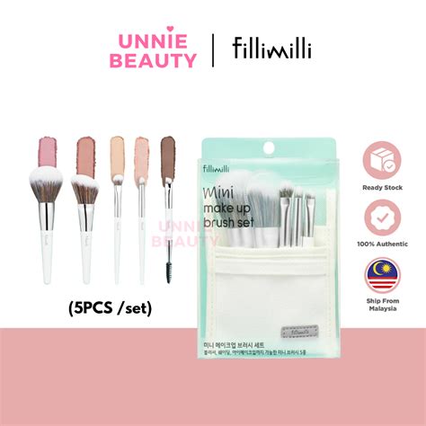 Fillimilli Mini Makeup Brush Set Pcs Shopee Malaysia