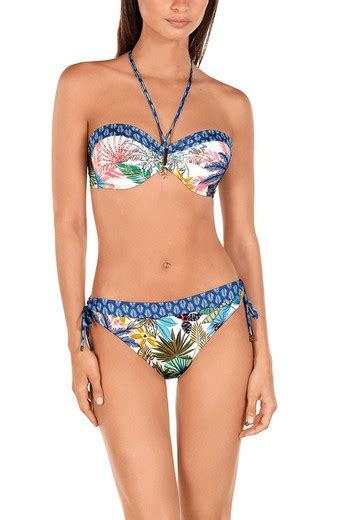 Bikini Dolores Cort S Bandeau Con Aros Tienda Azulik