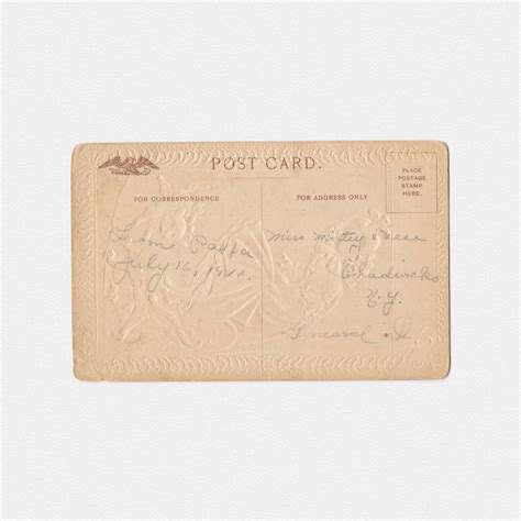 1910 Pussy Cat Nursery Rhyme Chromo Postcard Antique Edwardian