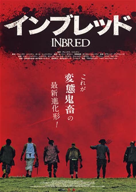 Inbred Japanese movie poster, B5 Chirashi