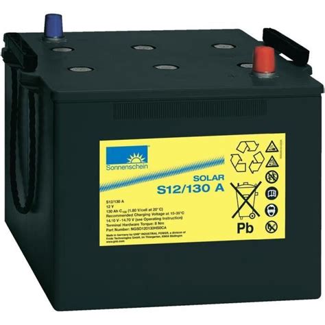 Batterie Plomb Gel V Ah Exide S A Achat Vente Batterie