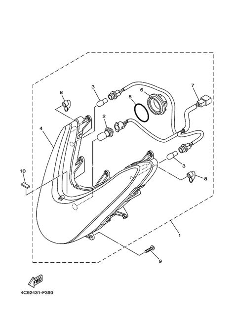 Moto Th Yamaha Mio Parts Headlight