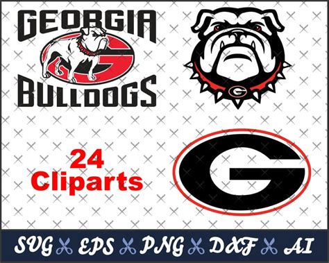 Georgia Bulldog Vector at Vectorified.com | Collection of Georgia ...