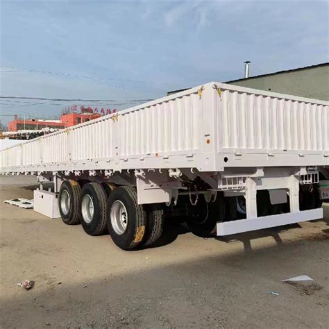 3 Axle Container Bulk Cargo Multipurpose Transport Semi Trailer With