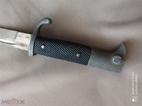 Парадный штык-нож к карабину Маузер 98к периода ВМВ оригинал К98 акулий ...