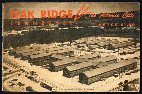 Oak Ridge Tennessee The Atomic City Very Good Softcover 1945 Alkahest Books