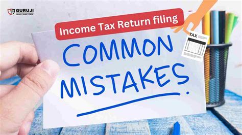 Filing Your ITR Here Are 20 Common ITR Filing Mistakes You Must Avoid