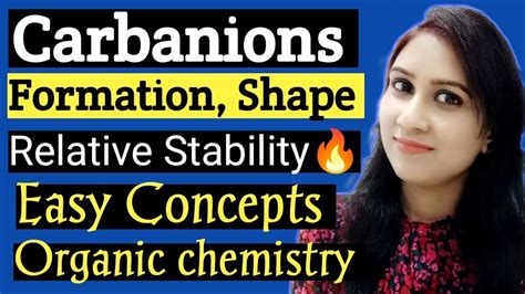 Carbanion Organic Chemistrycarbanion Stability Order🔥very Easy