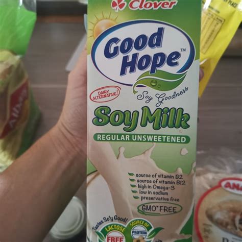 Good Hope Good Hope Soy Milk Regular Unsweetened Review Abillion