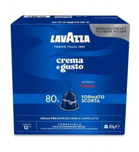 Cafea Capsule Lavazza Crema Gusto Classico Aluminiu Compatibile