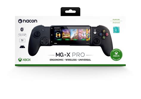 Nacon S New Mg X Designed For Xbox Mobile Gaming Controller Preorders