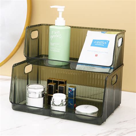 Light Luxury Desktop Cosmetics Storage Box Dormitory Household Mask