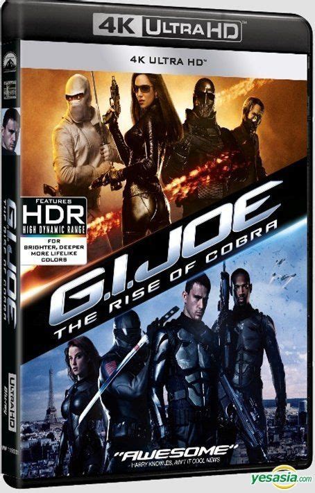 Yesasia G I Joe The Rise Of Cobra K Ultra Hd Blu Ray Hong