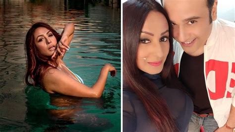 Krushna Shares Pic Of Kashmera Shah In Bikini Wishes Her Luck For Bigg