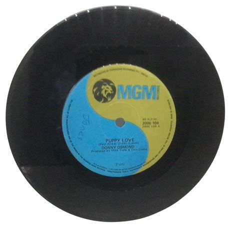 7" Vinyl Single Donny Osmond "Puppy Love"-1472046