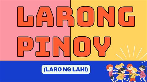 Larong Pinoy Youtube