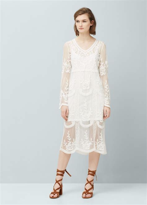 Φόρεμα δαντέλα κεντητό Γυναίκα Style In 2019 Lace Dress