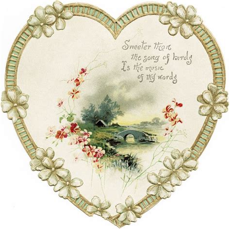 Image Result For Victorian Hearts Vintage Valentines Vintage Images