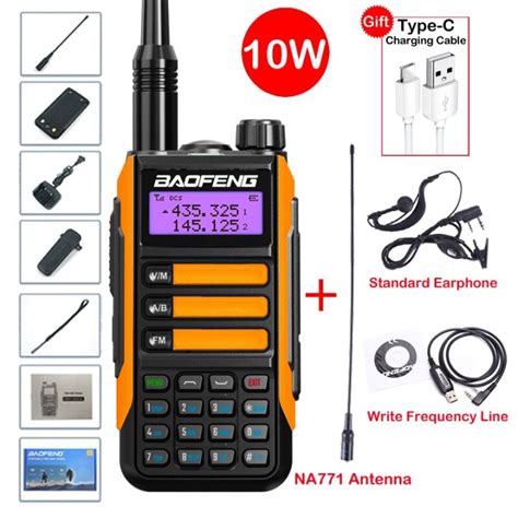 Baofeng Professional Walkie Talkie Uv Max V Update W Powerful Type