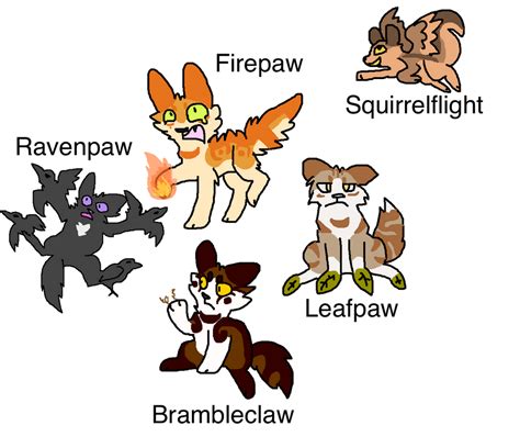 Warrior Cat Names Taken Literally By Dieselpaws On Deviantart