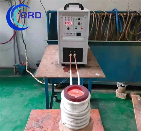 Hf 25kw High Frequency Induction Melting Machine For Melting The Cooper