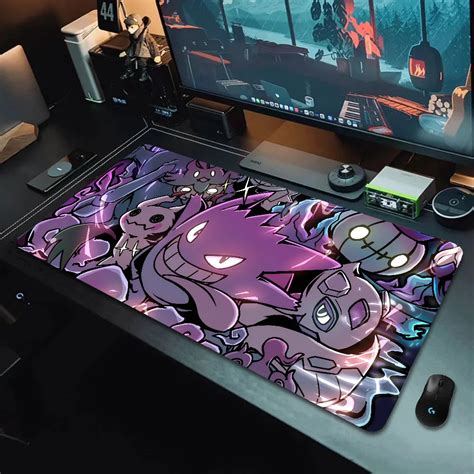 P Pok Mon Alfombrilla De Rat N Gengar Grande Alfombrilla De Escritorio