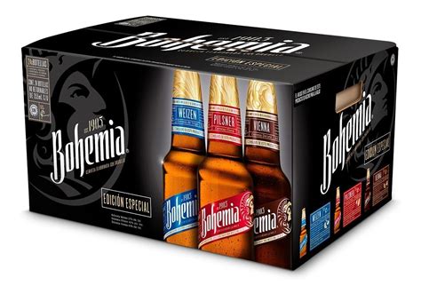 Cerveza Premium Bohemia Variety Pack 24 Botellas De 355 Ml C Mercado