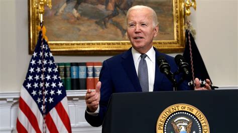 Biden Talks Averted Shutdown And Promises Aid To Ukraine Says