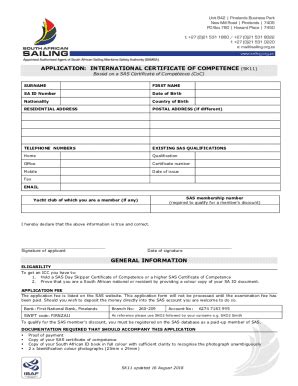 Fillable Online Fillable Online Application For An ICC Application Form