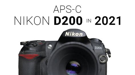 Nikon D200 With Ccd Sensor Youtube