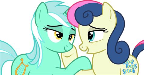 Bon-Bon x Lyra [Request] by xHalesx on DeviantArt