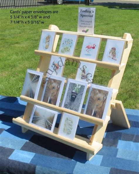 Card display stand diy instructions – Artofit