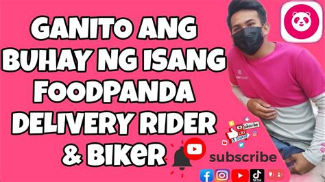 Buhay Ng Isang Foodpanda Rider Biker Ngayong Foodpanda