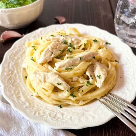 Pasta Alfredo Con Pollo Simple Italian Cooking