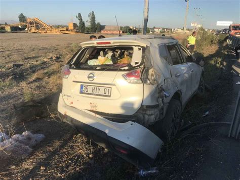 Konya da takla atan otomobildeki çocuk öldü 6 kişi yaralandı