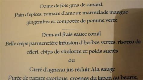 Menu Au Auberge De Montessuy Restaurant Ch Tillon Sur Chalaronne