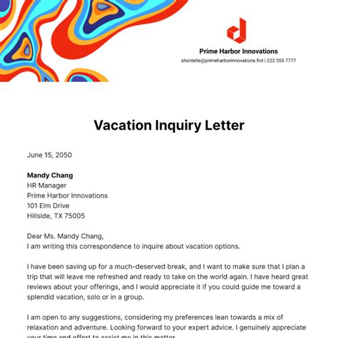 Free Inquiry Letter Templates Editable And Printable