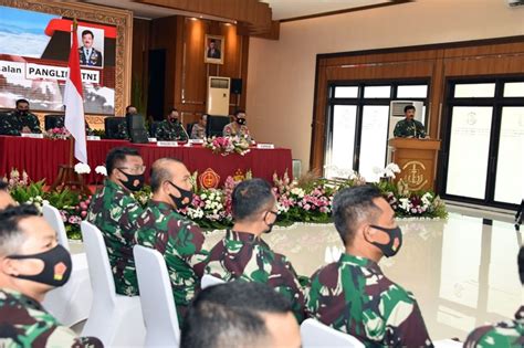 Panglima Tni Singgung Soal Perang Siber Di Depan Capaja Tni Polri