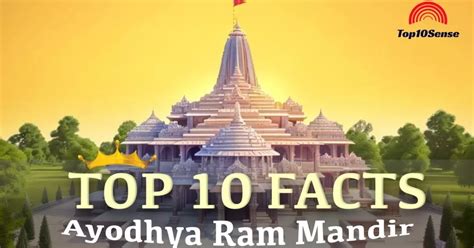 Ayodhya Ram Mandir Top Facts You Need To Know About The Ram Temple