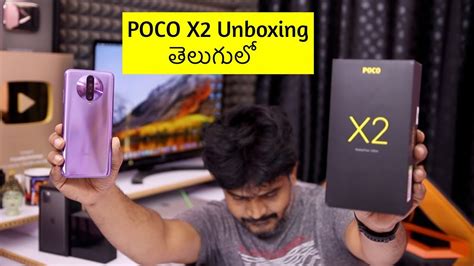 Poco X Retail Unit Unboxing Initial Impressions Ll In Telugu Ll