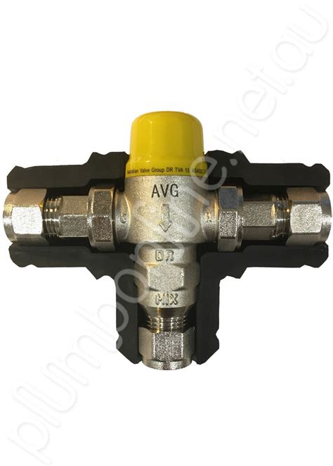 Avg Tempering Valve 15mm With Insulation For Storage Hws