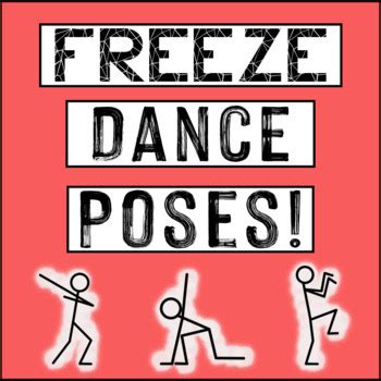 Freeze Dance and Creative Movement Poses by PE With Mr G | TPT